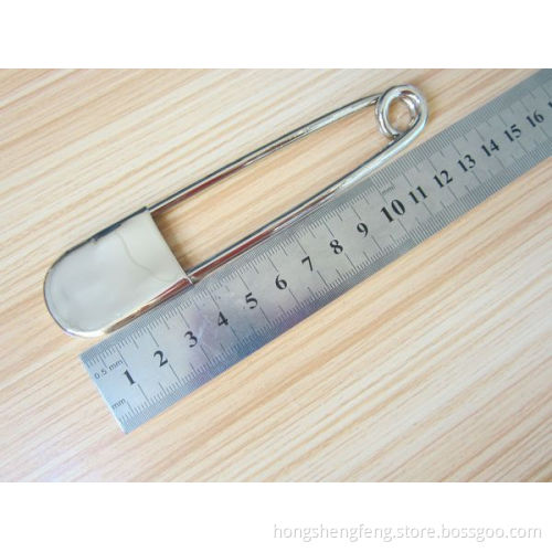 Safety Pins, Brass Safety Pins, Laundry Safety Pins, 5" Large Pins